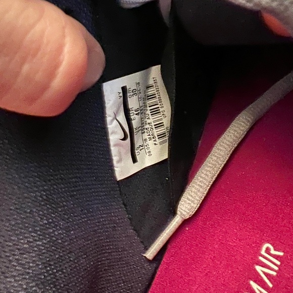 Nike sb mens dunk low size 12 true berry red grey blue 2019 dead stock new - Picture 9 of 12